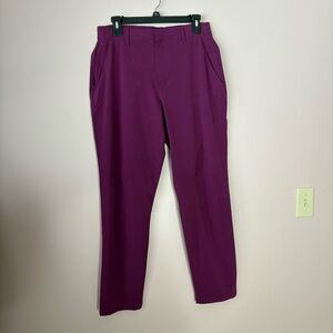 💚Fabletics Men's Deep Purple Tech Pants
